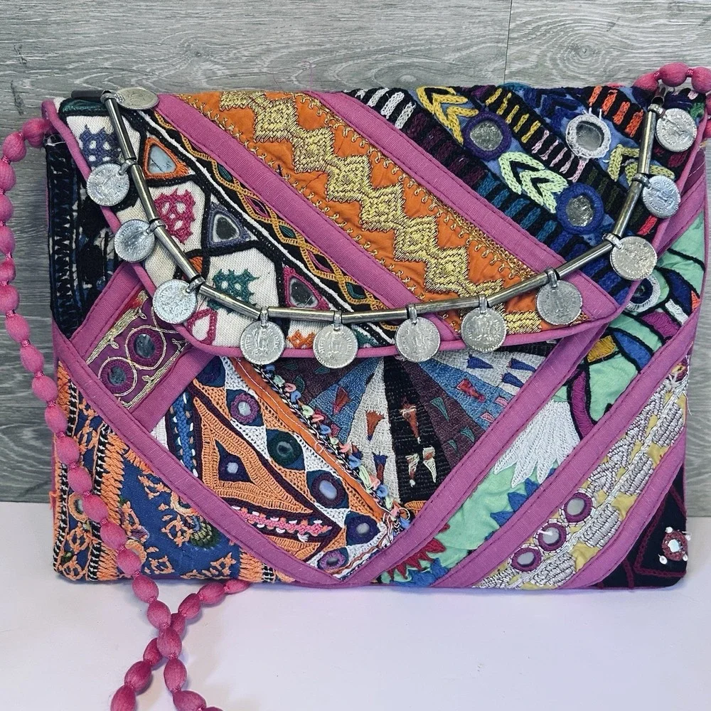 Vintage Banjara Indian Handmade Ethnic Women Purse Designer Shoulder Bag